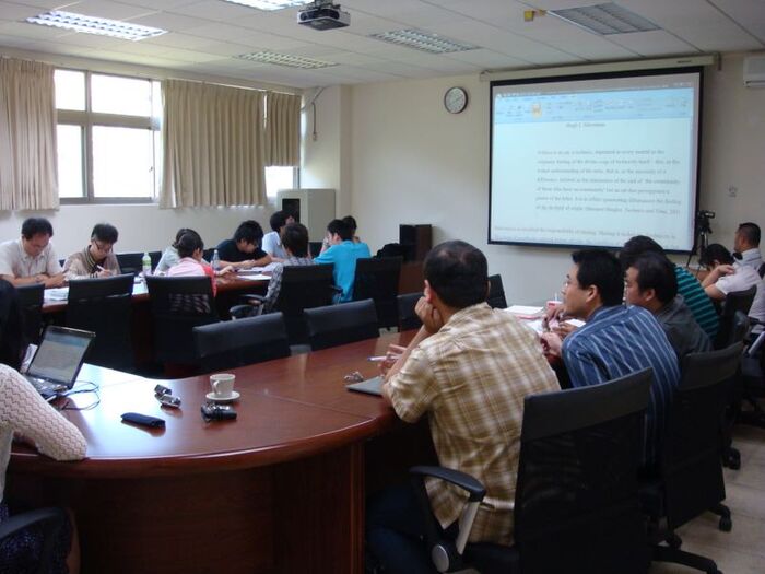 2010.04.12│Prof Hugh Silverman演講－ENTRE NOUS(2)－THE RESPONSIBILITY BETWEEN US AND THE APORIAS OF TECHNICITY圖片